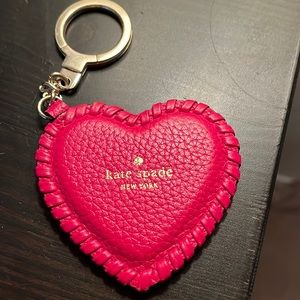 KATE SPADE HEART keychain